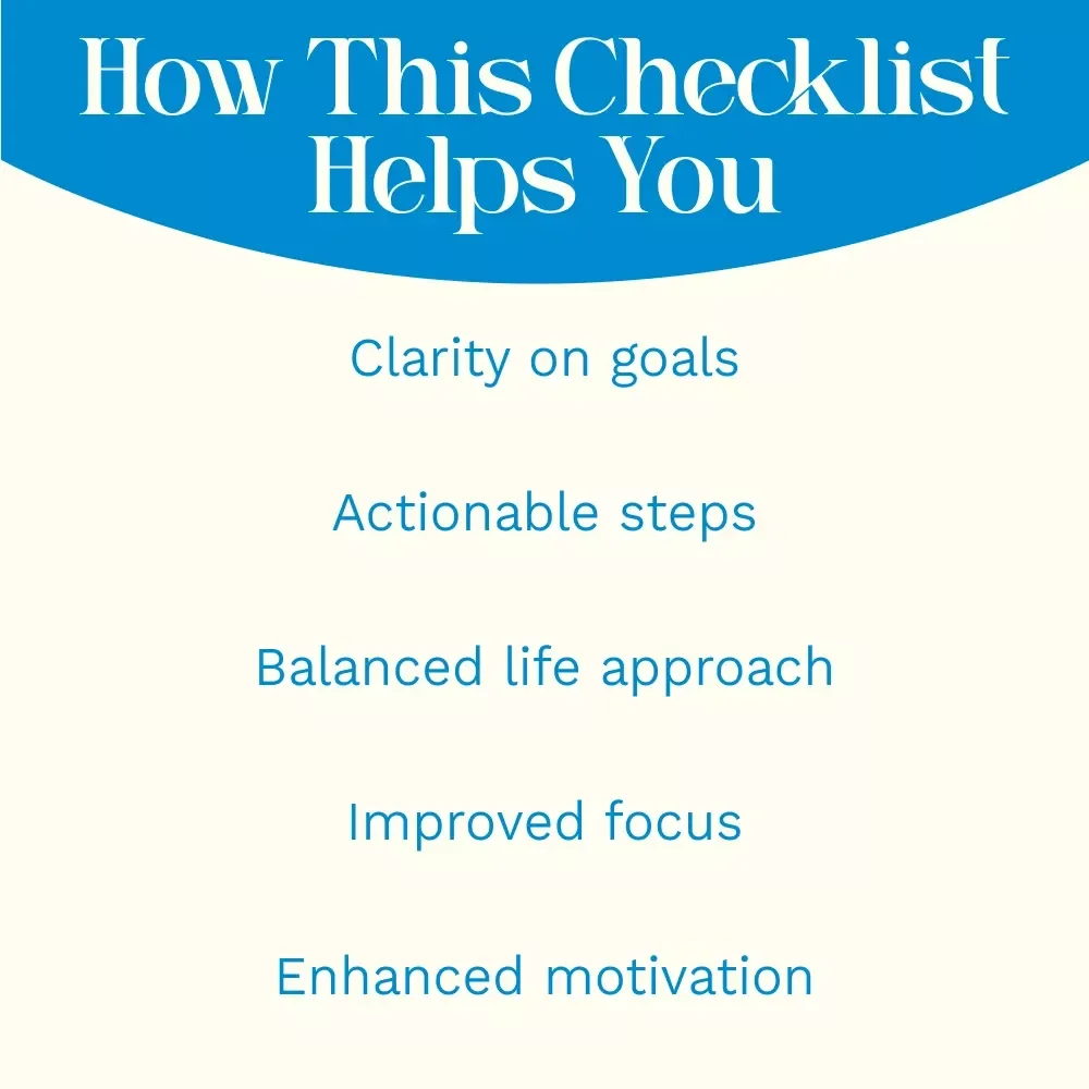 Your Ultimate Life Goals Checklist: Dream It. Plan It. Crush It. - A Comprehensive Guide for Setting and Achieving Your Dreams