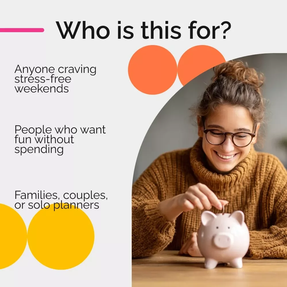 The Weekend Planner: Free Fun Checklist | Simple Guide on how to plan free weekend activities for Families & Couples