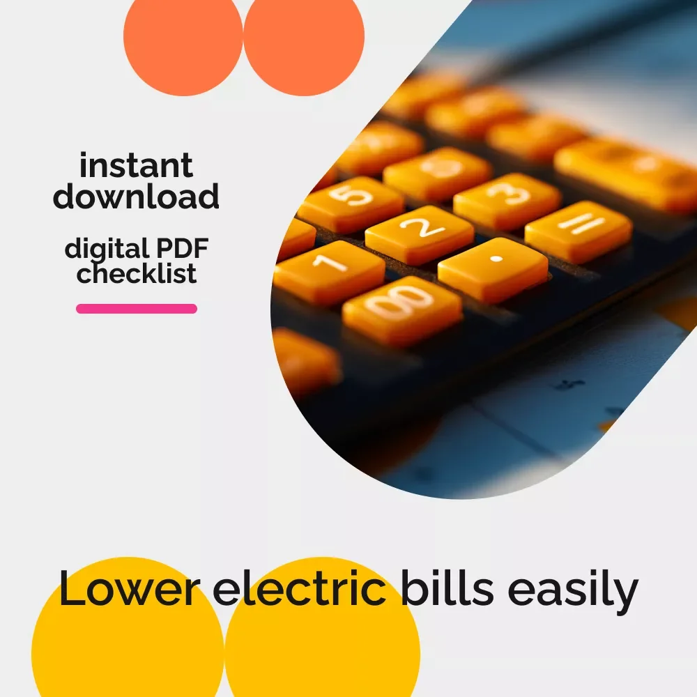 💡 The Power Saver’s Checklist | Simple Home Energy Guide & How to Save on Your Electric Bill