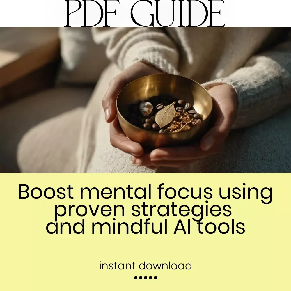 Focus Forward: Master Your Mental Spotlight | How to Improve Mental Focus Guide | Productivity, Mindfulness & AI Focus Tools