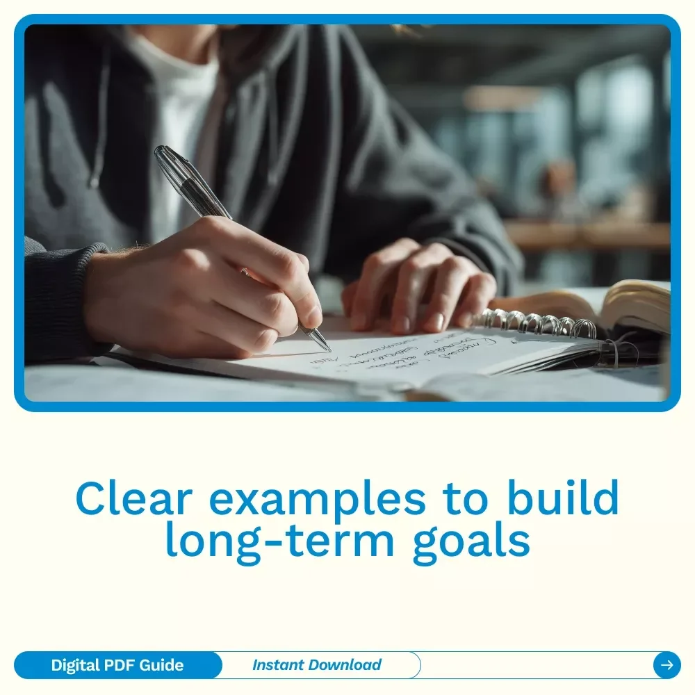 Vision in Motion: Inspiring Long-Term Goal Examples to Shape Your Future | Practical Guide with long term goals examples for Personal, Career & Financial Success