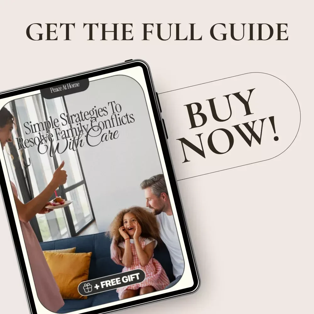 Peace at Home: Simple Strategies to Resolve Family Conflicts with Care – Practical Guide to Conflict Resolution Strategies in Family Dynamics, Calm Communication & Healthy Relationships