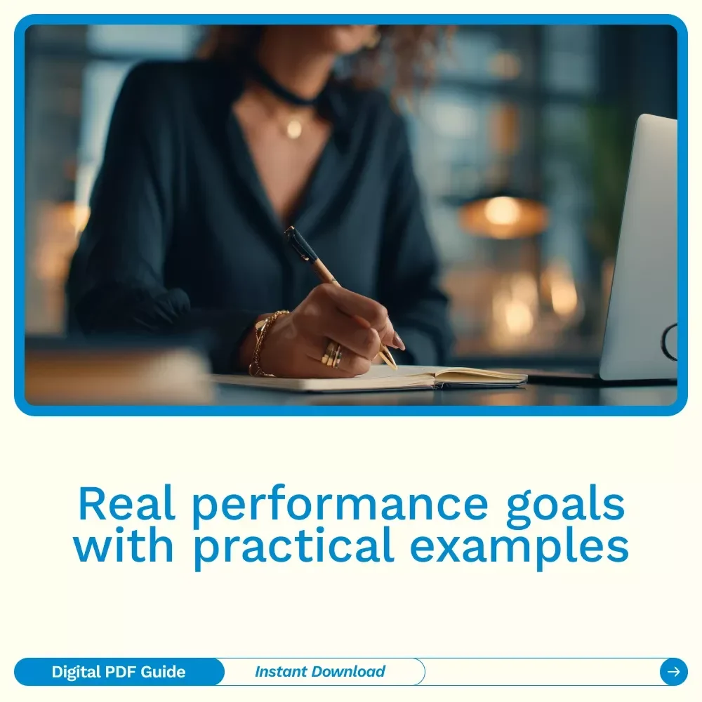 Performance Goals Unlocked: Real Examples to Boost Your Success | Practical Guide with Examples of Performance Goals for Career Growth & Leadership