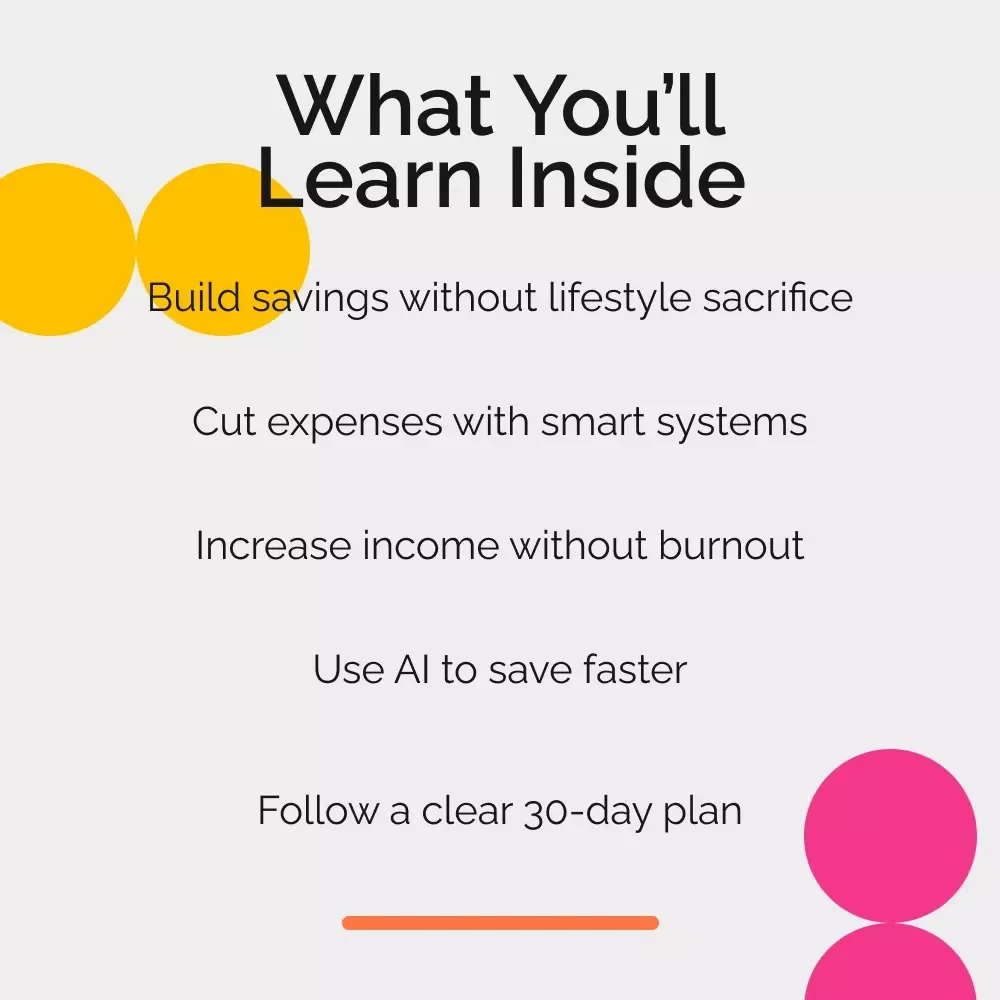 Saving $2000 Every Month Without Feeling Broke – Ebook Guide on How to Save 2000 a Month, Smart Budgeting, Income Boosts & AI Money Prompts
