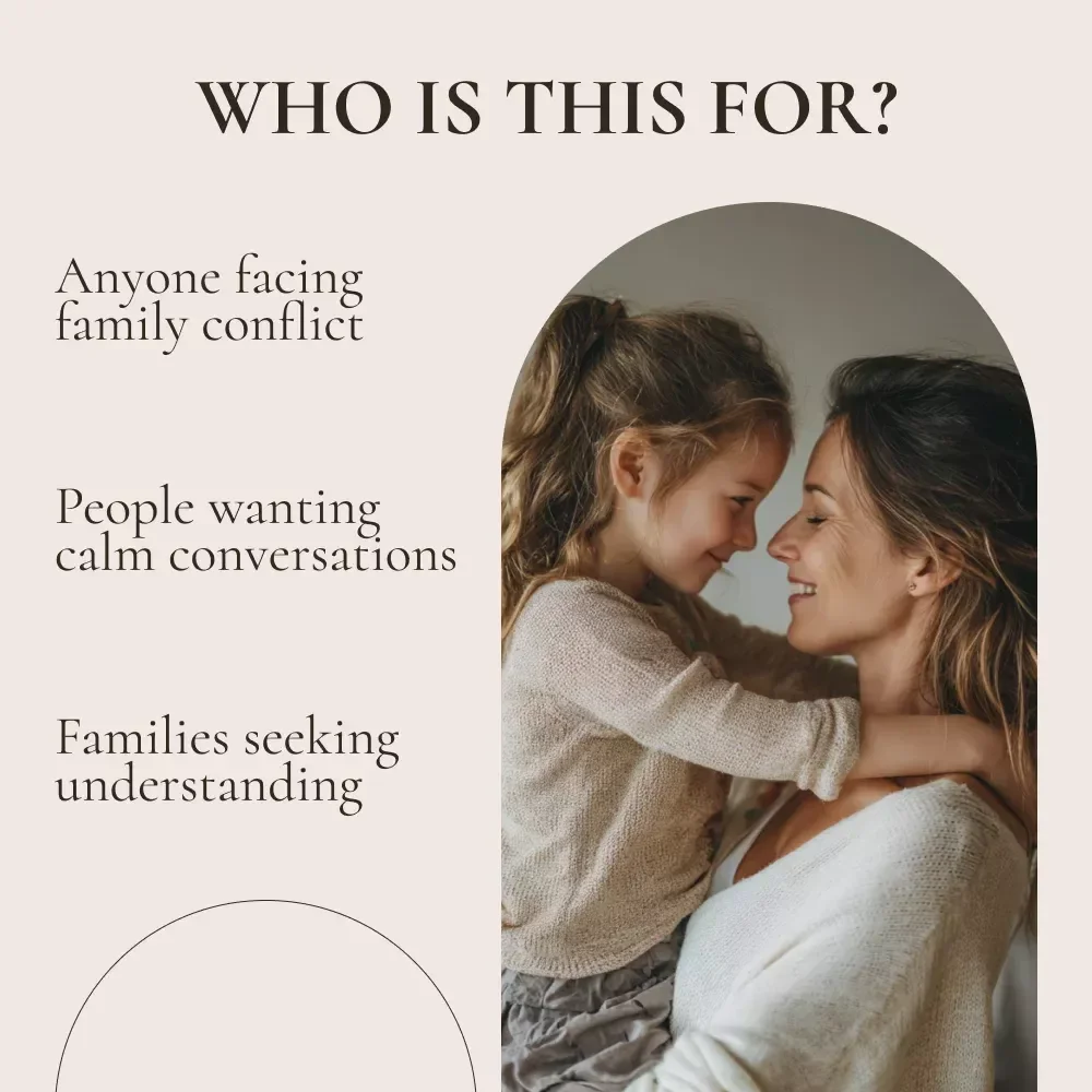 Peace at Home: Simple Strategies to Resolve Family Conflicts with Care – Practical Guide to Conflict Resolution Strategies in Family Dynamics, Calm Communication & Healthy Relationships