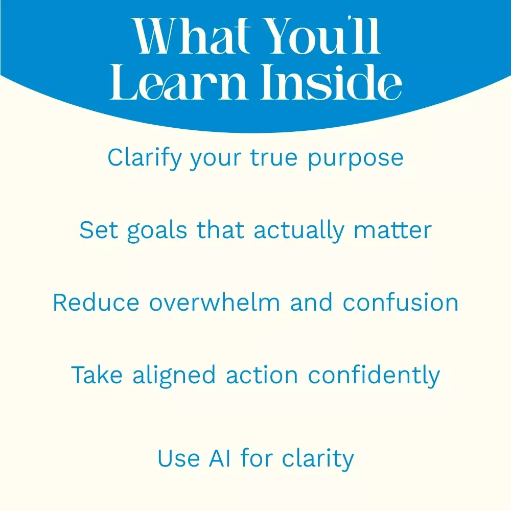 Purpose vs. Goals: Align Your Why to Win Your How – A Practical Guide to Purpose Alignment vs. Goal Setting for Clarity, Focus & Meaningful Success