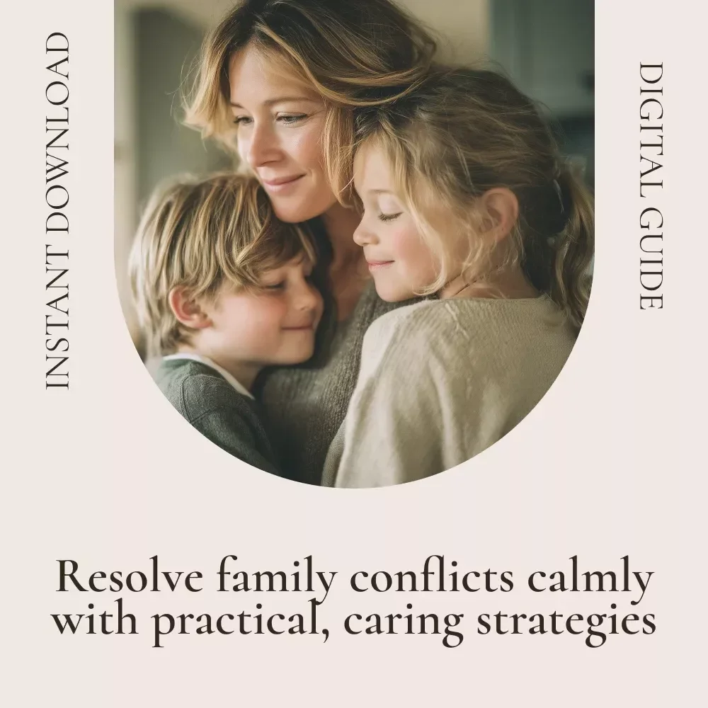 Peace at Home: Simple Strategies to Resolve Family Conflicts with Care – Practical Guide to Conflict Resolution Strategies in Family Dynamics, Calm Communication & Healthy Relationships