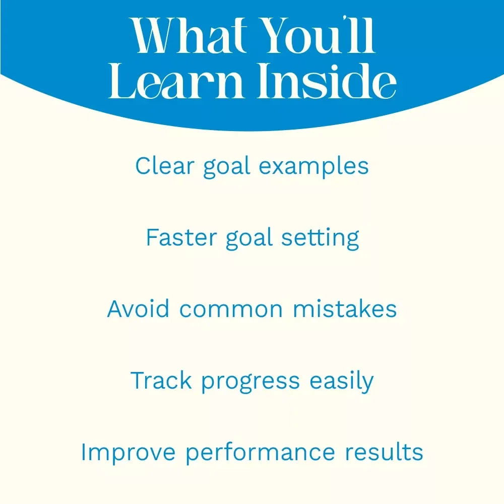 Performance Goals Unlocked: Real Examples to Boost Your Success | Practical Guide with Examples of Performance Goals for Career Growth & Leadership