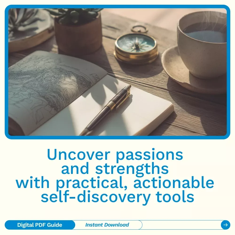 Spark & Strength: Your Guide to Discovering What Truly Lights You Up | Digital Guide for How to Uncover Your Passions and Strengths | Personal Growth, Self-Discovery, Strengths Workbook