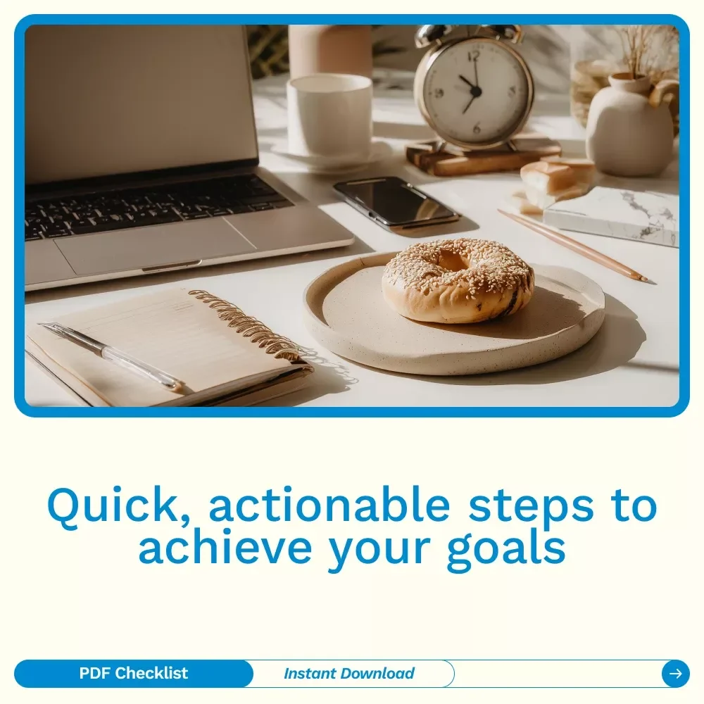 10-Minute Goal Setup Checklist | Quick Guide to Achieving Your Life Goals