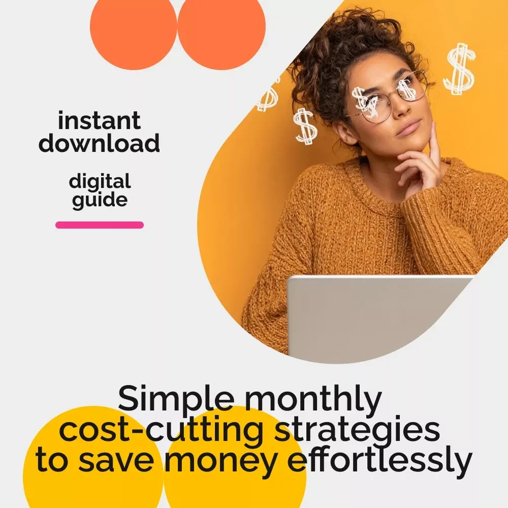 Simple Strategies to Cut Costs Every Month | Smart Budgeting Ebook & Practical Way to Save Money Every Month Guide