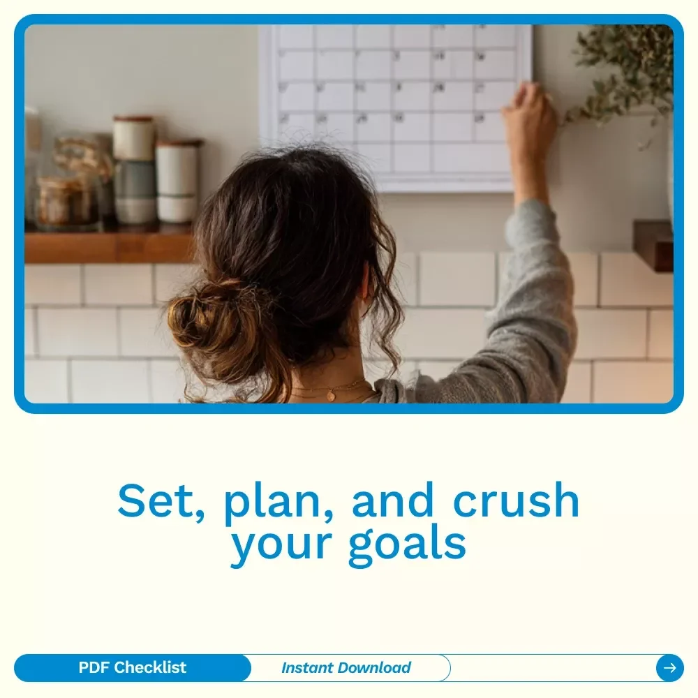 Your Ultimate Life Goals Checklist: Dream It. Plan It. Crush It. - A Comprehensive Guide for Setting and Achieving Your Dreams