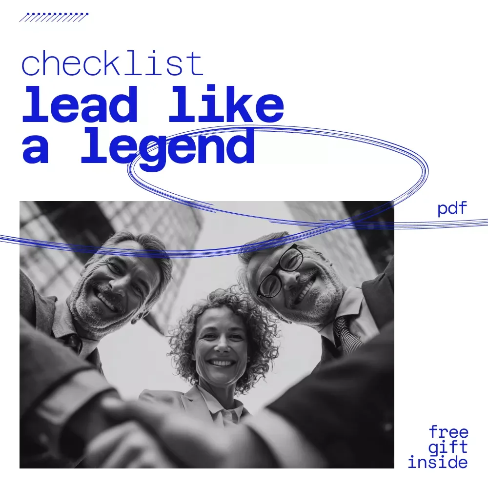 Checklist: Lead Like a Legend — Your Action Plan for Shared Success | Digital Leadership Checklist on How to lead others toward shared success, Team Alignment & Momentum