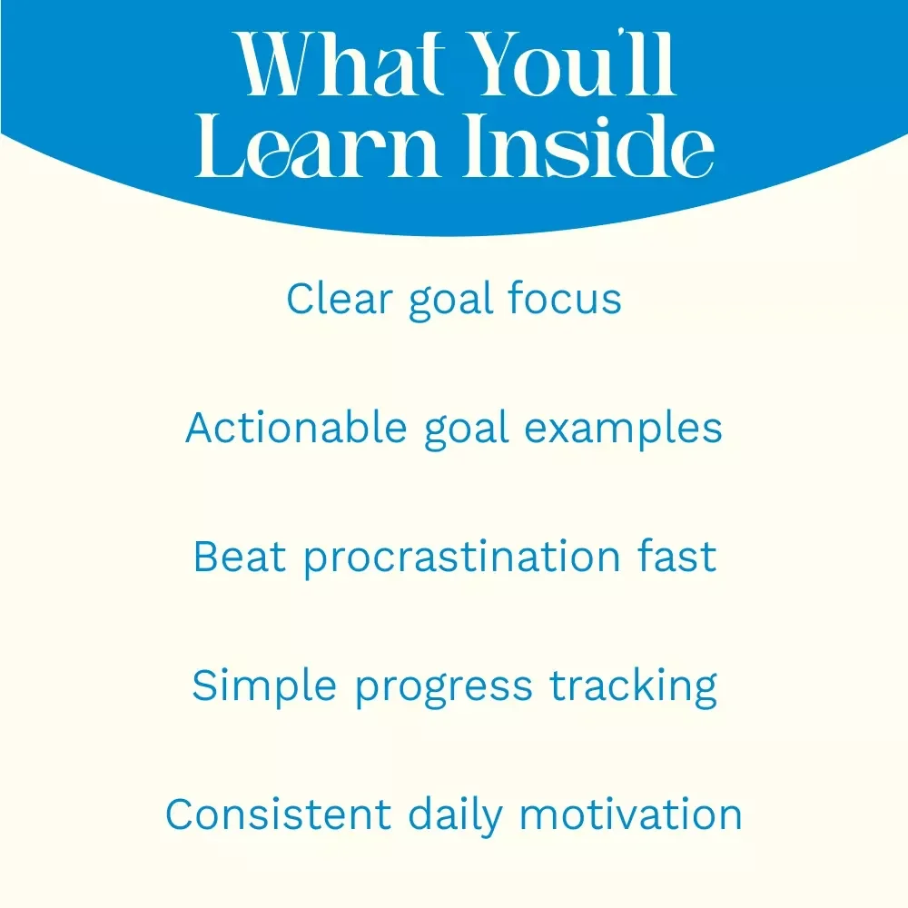 Small Wins, Big Impact: A Simple Guide to Short-Term Goals – Practical Examples of Short Term Goals, Goal-Setting Guide, Productivity & Motivation Digital Download