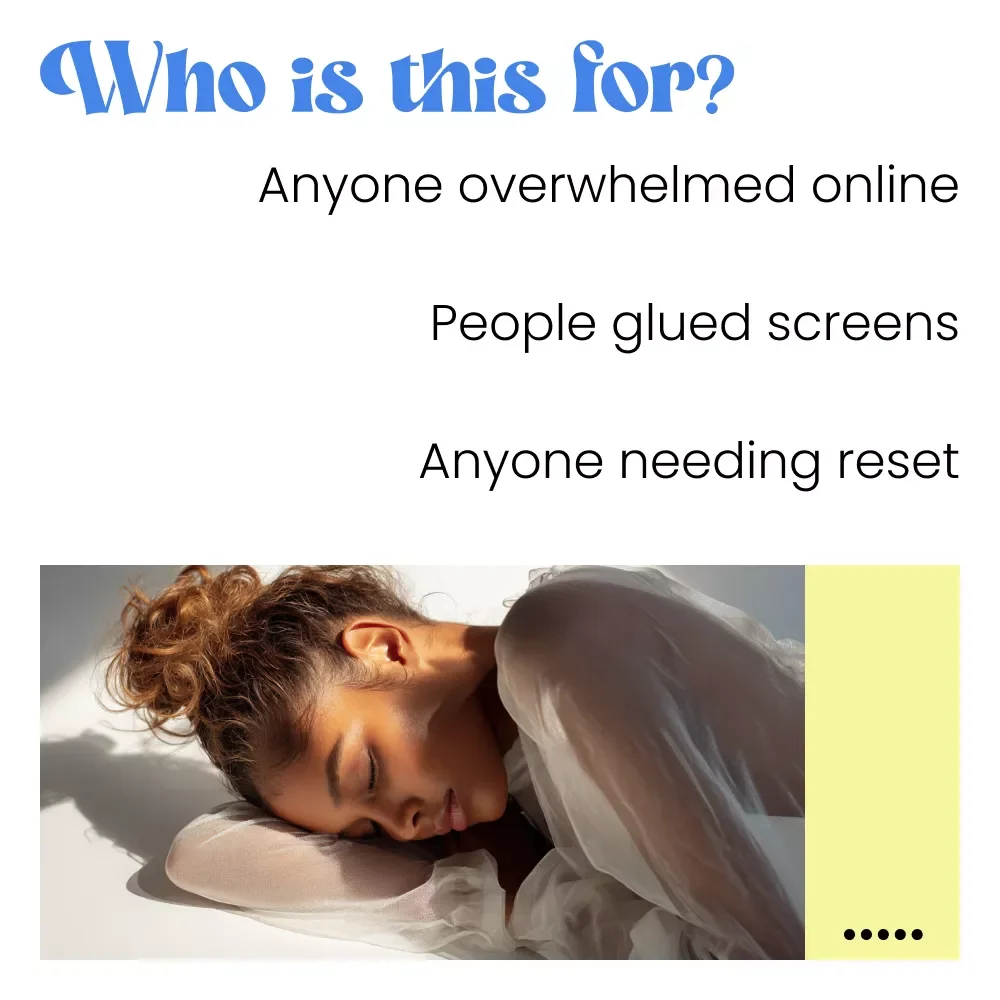 Unplugged: Your 24-Hour Digital Detox Guide to Recharge & Reconnect | Mindfulness Ebook for Screen Break & Balance | Digital Download