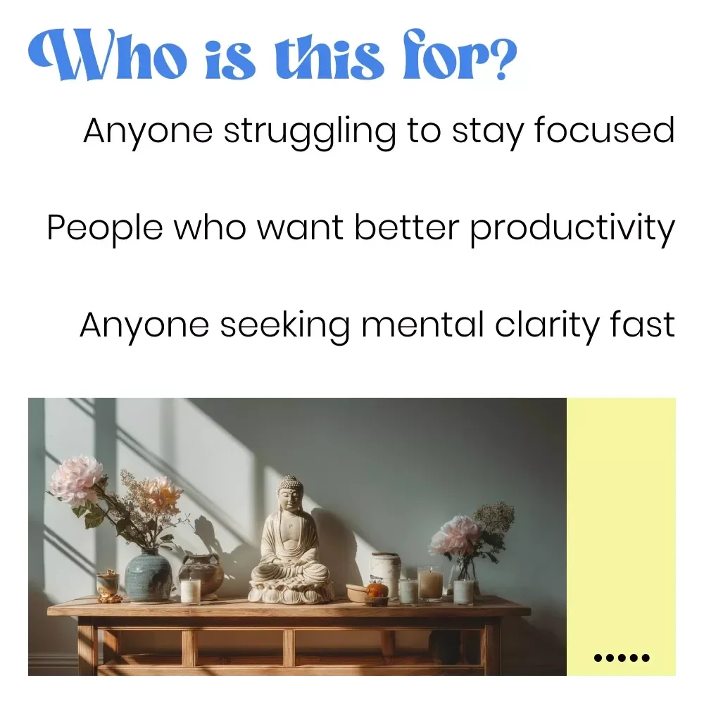 The Ultimate Focus Fixer-Upper: Your Actionable Checklist for Laser-Sharp Attention | Digital Focus Checklist | How to Improve Mental Focus Guide for Productivity & Deep Work