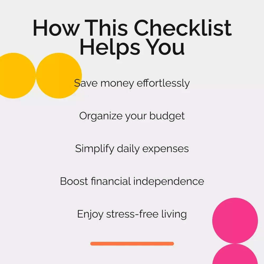 The Frugal Living Checklist - Essential Tips for Smart Budgeting and Financial Freedom