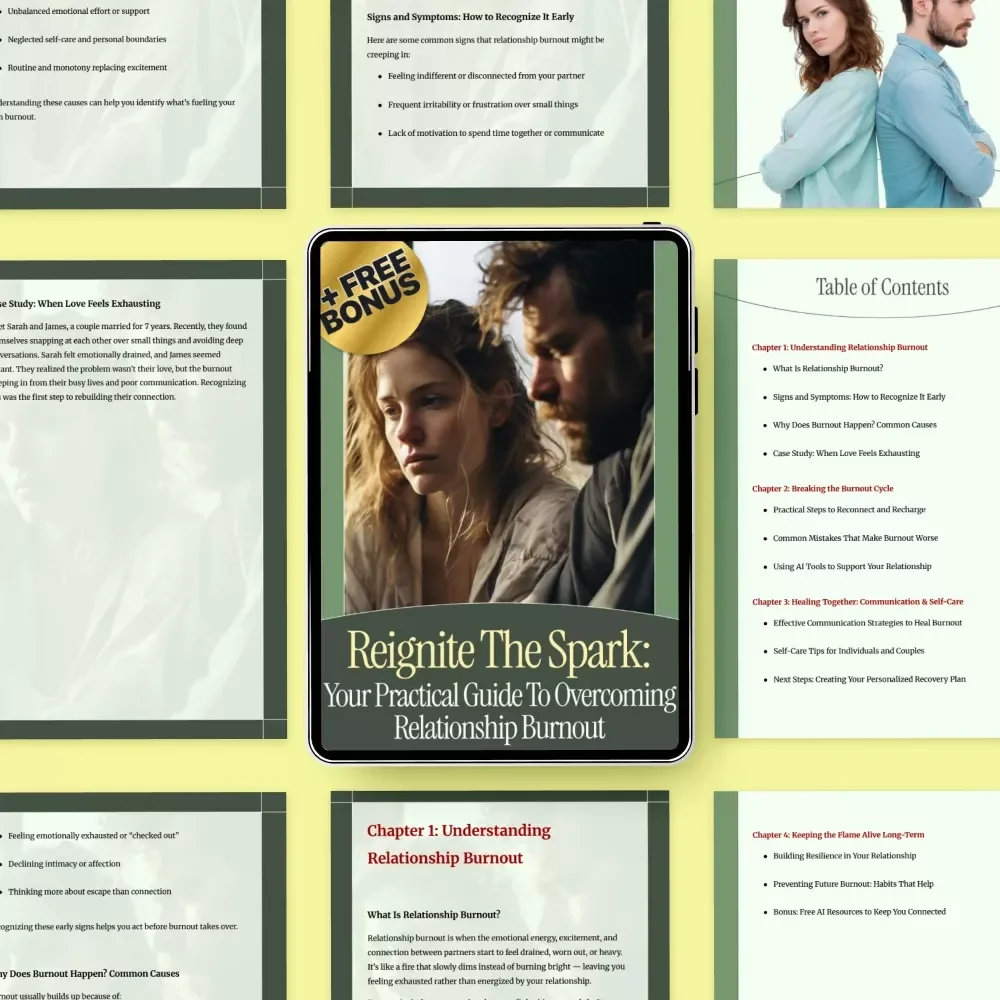 Reignite the Spark: Your Practical Guide to Overcoming Relationship Burnout – Digital Guide to Recognize, Heal & Prevent Relationship Burnout