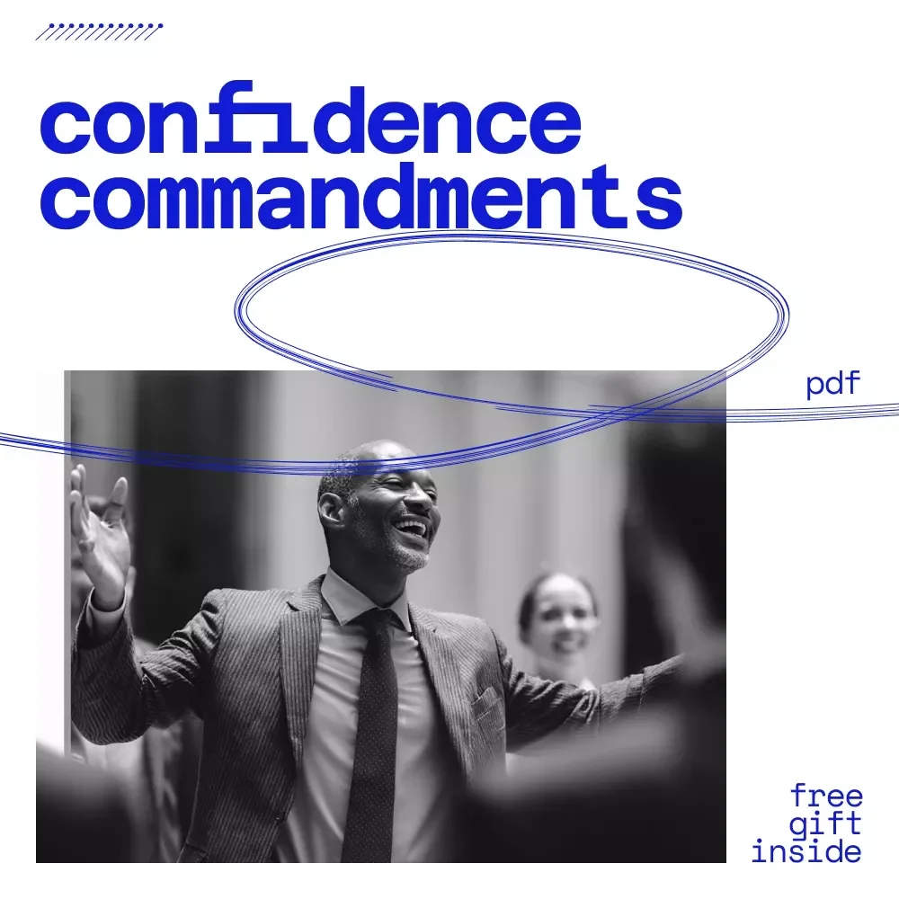 Confidence Commandments: Your Ultimate Leadership Boost Checklist | How to Improve Self Confidence in Leadership | Digital Download for Modern Leaders