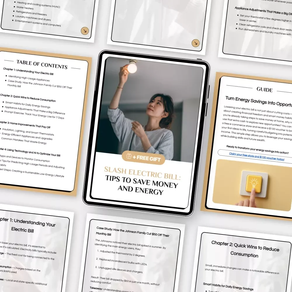 Slash Electric Bill: Tips to Save Money and Energy - A Comprehensive Guide to Lower Your Electric Bill Fast