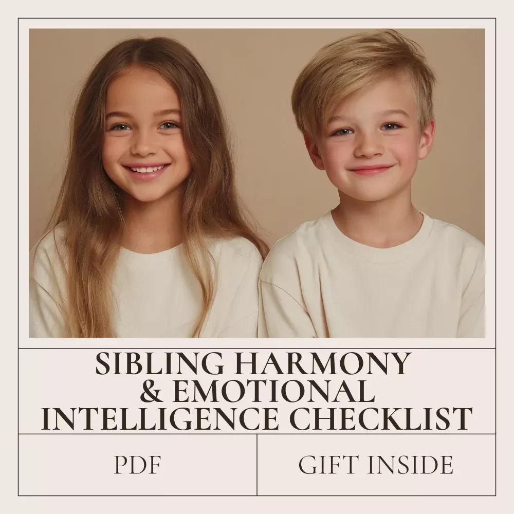 The Ultimate Sibling Harmony & Emotional Intelligence Checklist - Foster Family Unity and Growth