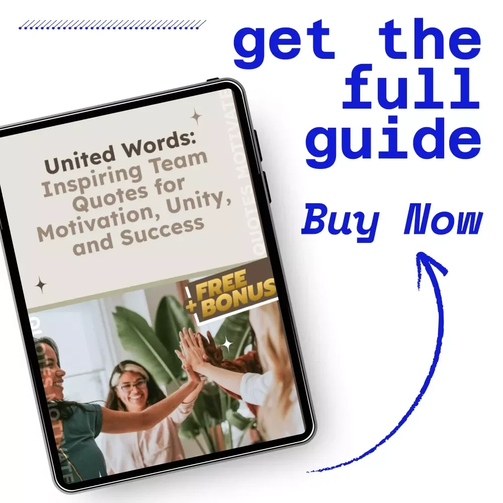 United Words: Inspiring Team Quotes for Motivation, Unity, and Success – eBook of Powerful Team Quotes, Leadership Wisdom, Humor, and Practical Guides for Workplace Motivation