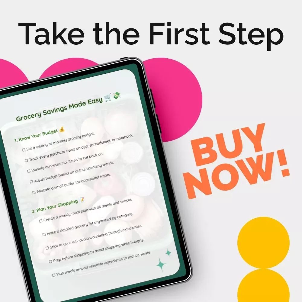 Grocery Savings Made Easy – Checklist for How to Save Money Buying Groceries Efficiently