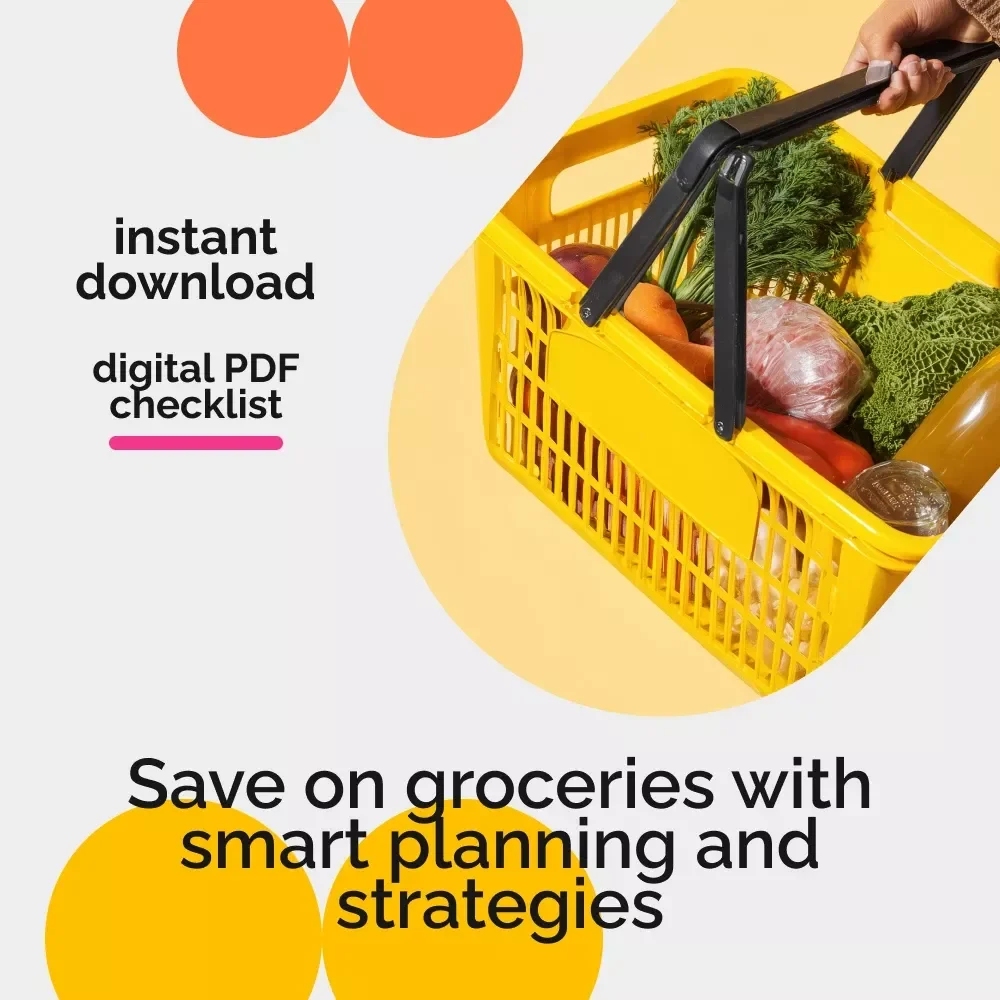 Grocery Savings Action Plan - Save Big with Smart Shopping, Meal Planning, and Coupons
