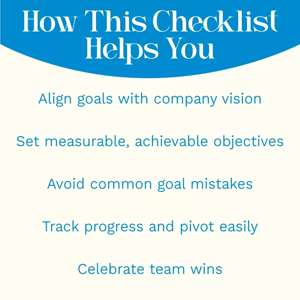 The Ultimate Corporate Goal-Setting Checklist: From “Huh?” to “Heck Yes!” – Corporate Goal Setting Made Simple