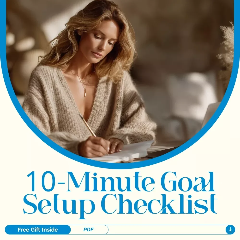 10-Minute Goal Setup Checklist | Quick Guide to Achieving Your Life Goals