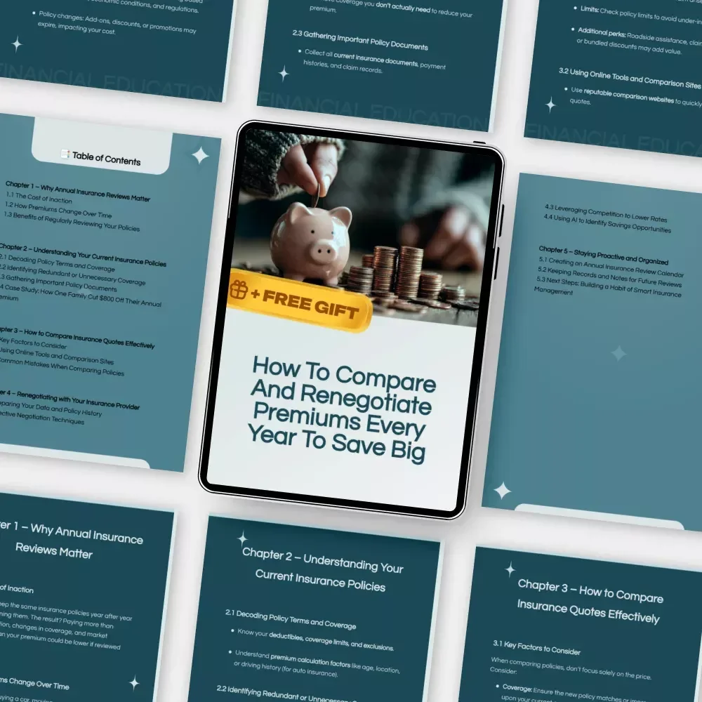 How to Compare and Renegotiate Premiums Every Year to Save Big – Smart Guide on How to Compare and Renegotiate Insurance Premiums Annually