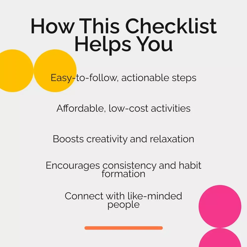 The Low-Cost Hobby Starter Checklist: Your Ultimate Guide to Fun, Low-Cost Hobbies