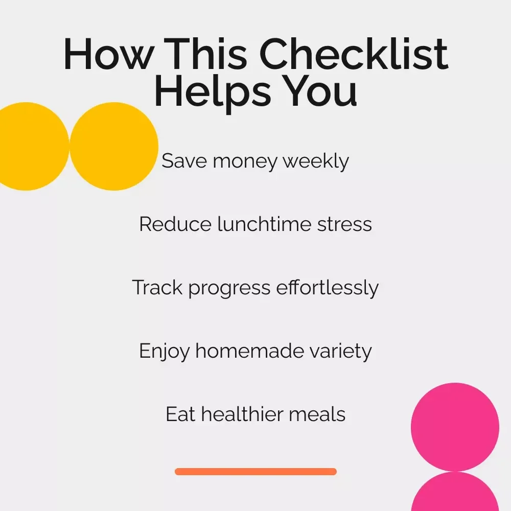 Lunchbox Mastery Checklist: Ditching Takeout Forever | How to Pack Lunches to Replace Takeout Meals, Meal Prep Guide, Healthy & Easy Lunch Ideas