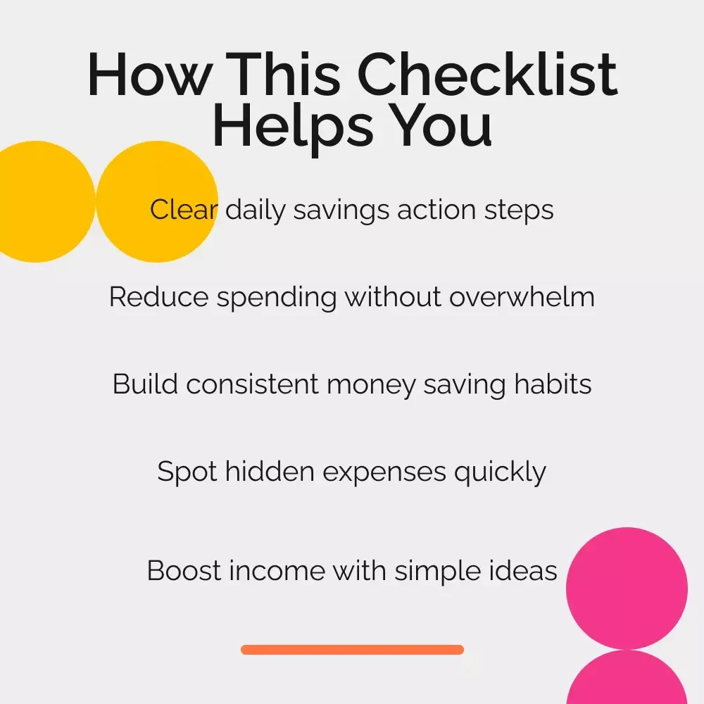 The $1000 Savings Challenge | Printable Savings Checklist | Smart Budgeting & How to Save 1000 a Month