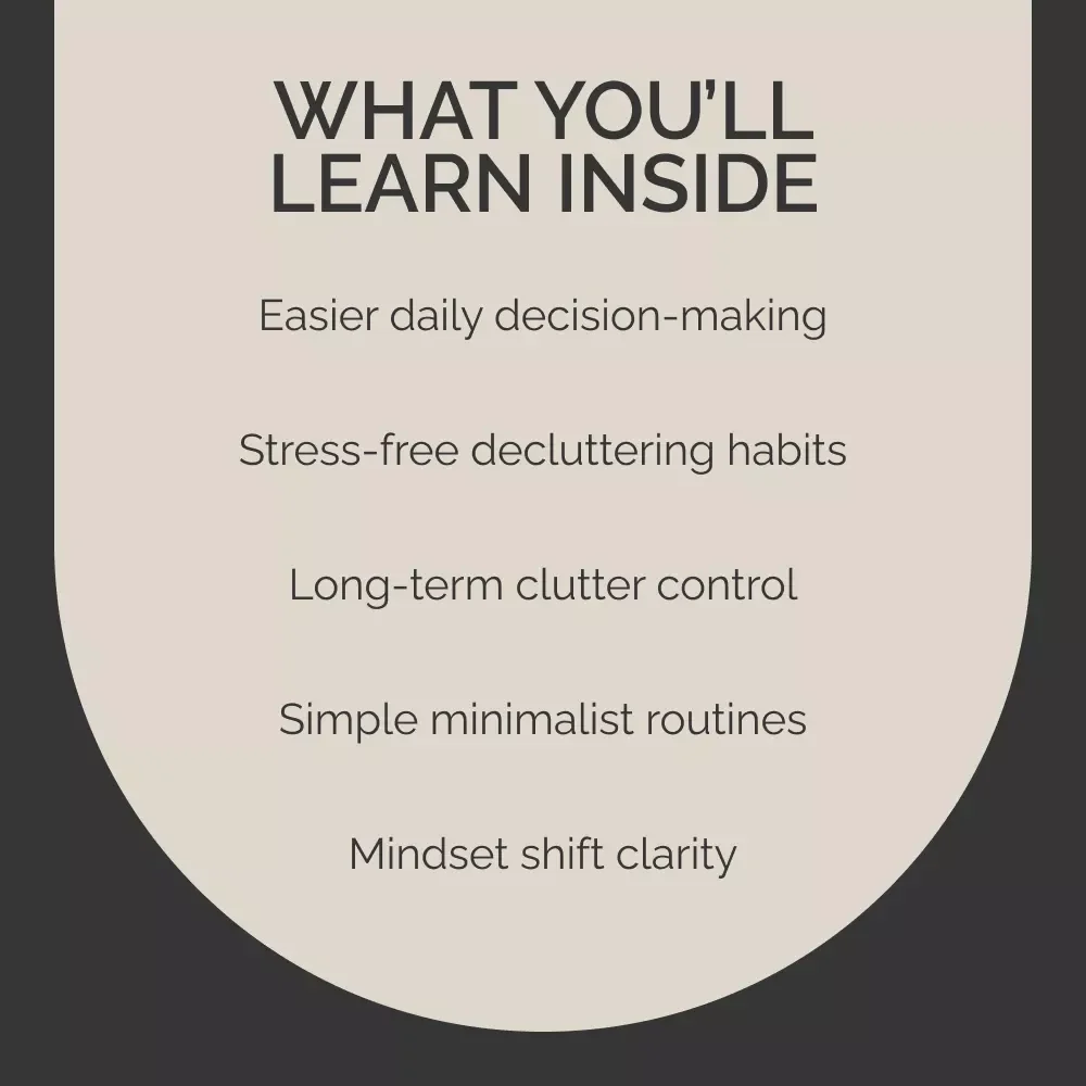 One In, One Out: The Simple Rule to a Clutter-Free Life – Minimalist Living Guide, Decluttering System, one-in-one-out rule for possessions, Digital Download