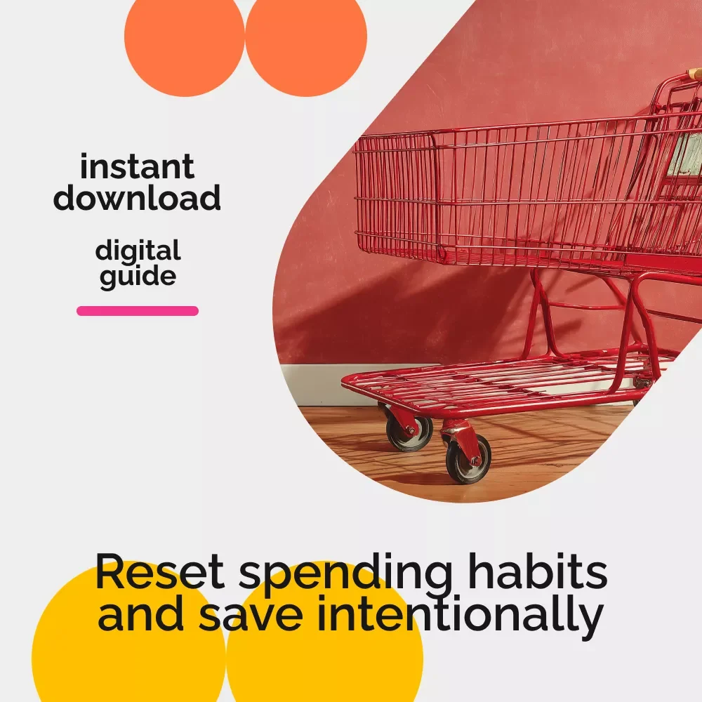 No-Buy Year: How to Press Pause on Spending | Practical Money Reset Guide, Minimalist Challenge, Intentional Spending Plan