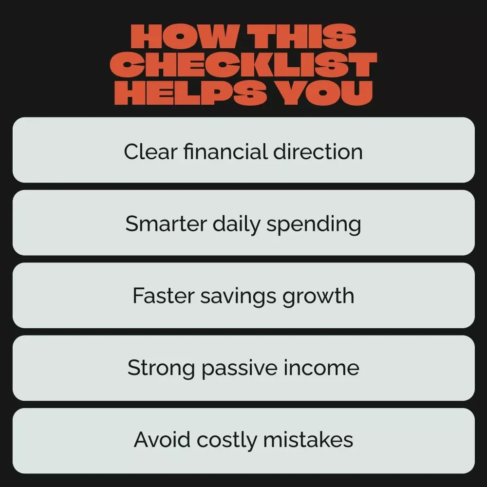 Your FIRE Checklist: Steps to Financial Independence – Printable Early Retirement Planner, how to fire movement, Financial Freedom Checklist, Digital Download