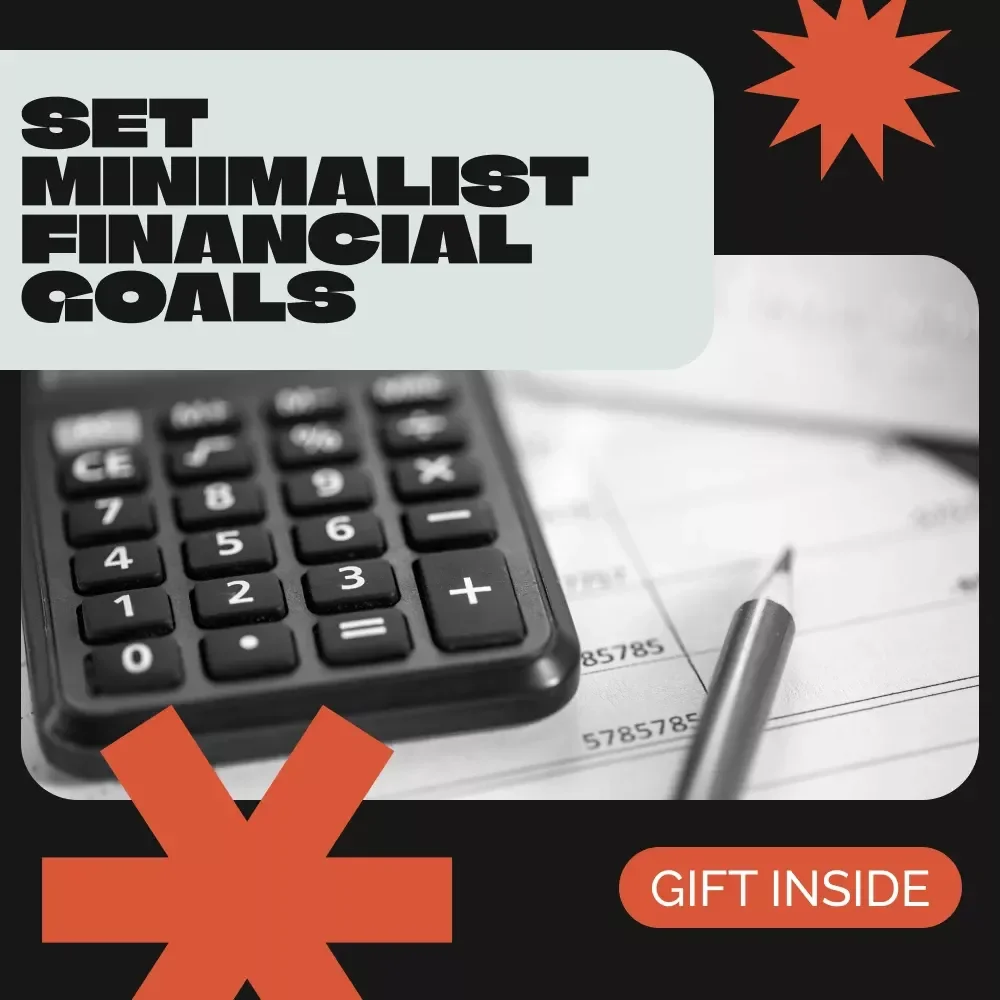 The Minimalist’s Guide to Financial Goals | How to Set Minimalist Financial Goals eBook | Simple Goal-Setting Workbook for Intentional Living & Smart Money Planning