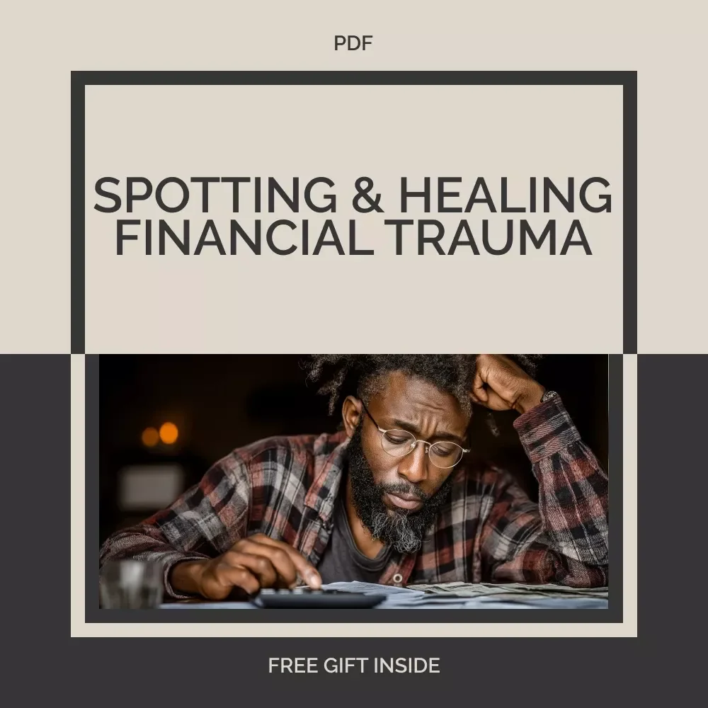 Spotting & Healing Financial Trauma Checklist | Signs of Financial Trauma Awareness Guide | Money Mindset Recovery Digital Download