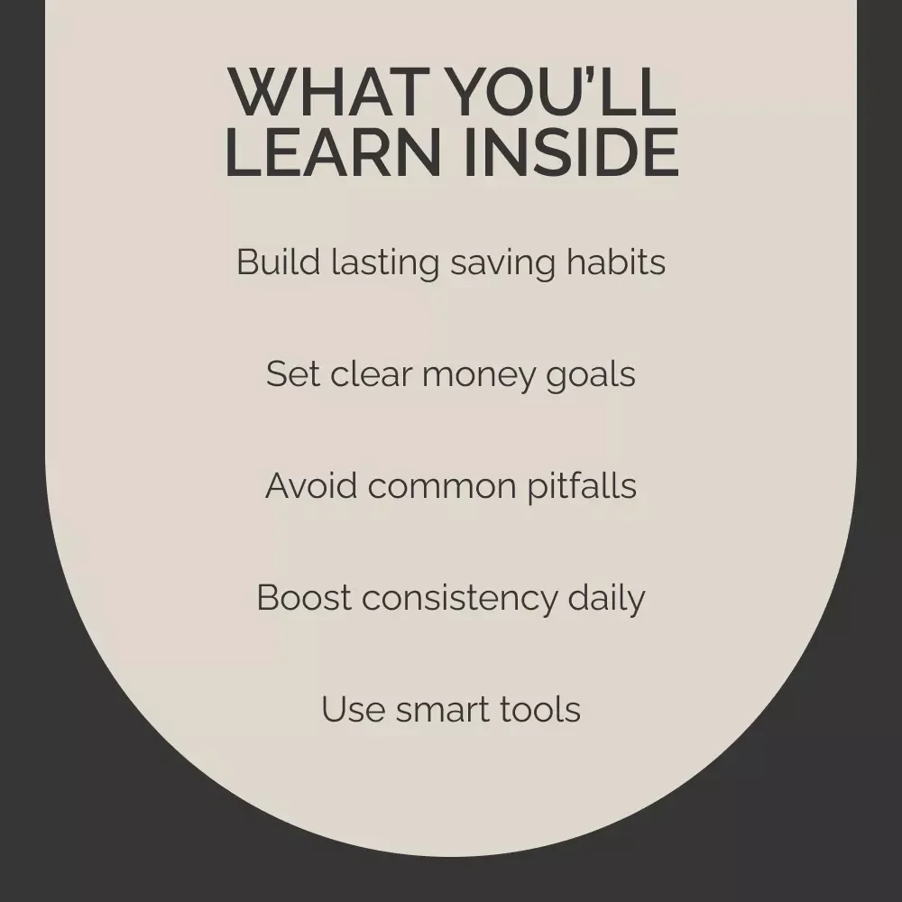 Mastering a Long-Term Savings Mindset | Financial Growth eBook for Building a Long-Term Savings Mindset | Goal-Setting, Habit-Building & Smart Money Planning Guide