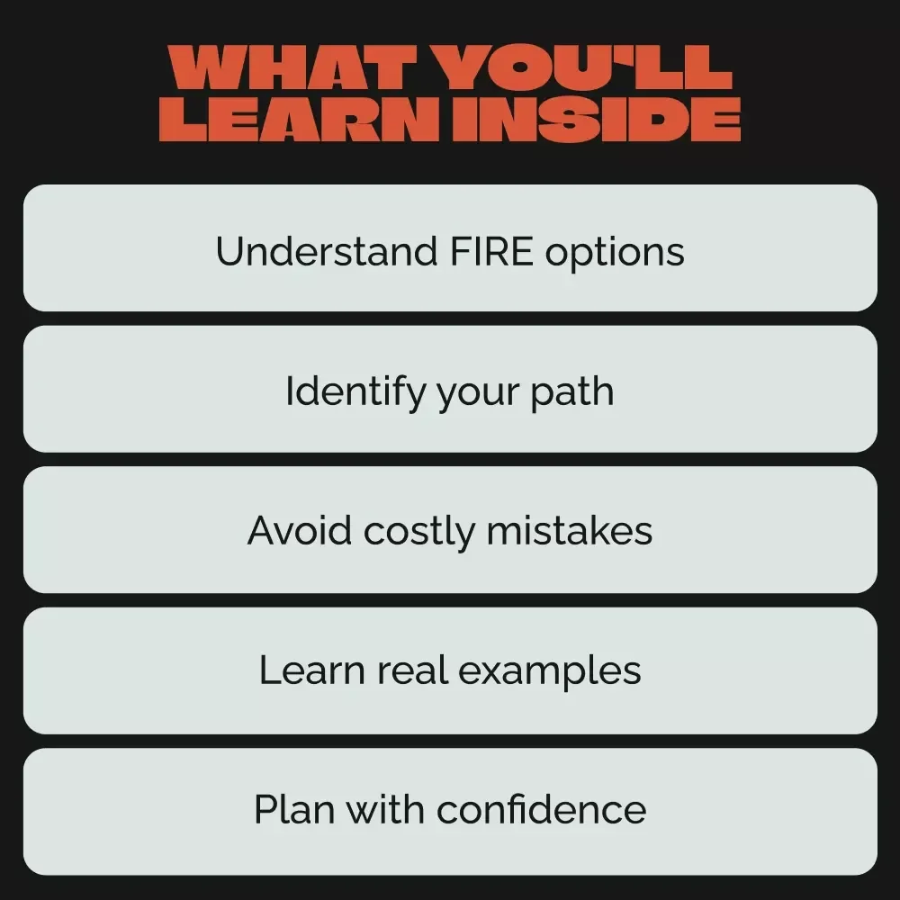 LeanFIRE, FatFIRE & CoastFIRE—Finding the Freedom Plan That Fits You | FIRE eBook | LeanFIRE vs FatFIRE vs CoastFIRE Breakdown for Financial Independence