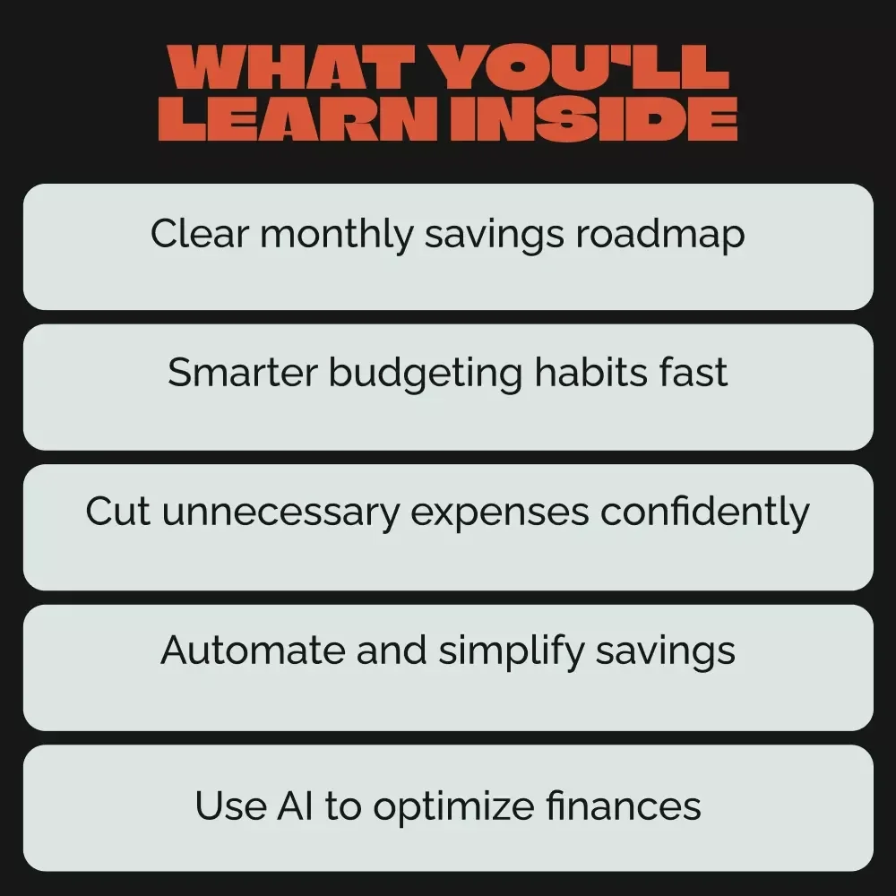 Save Smart: Your 12-Month Money Plan – The Best Way to Save Money in a Year | Digital Budgeting Guide & AI-Powered Savings Strategy