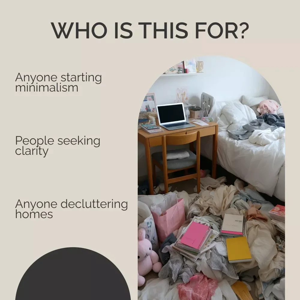 One In, One Out: The Simple Rule to a Clutter-Free Life – Minimalist Living Guide, Decluttering System, one-in-one-out rule for possessions, Digital Download