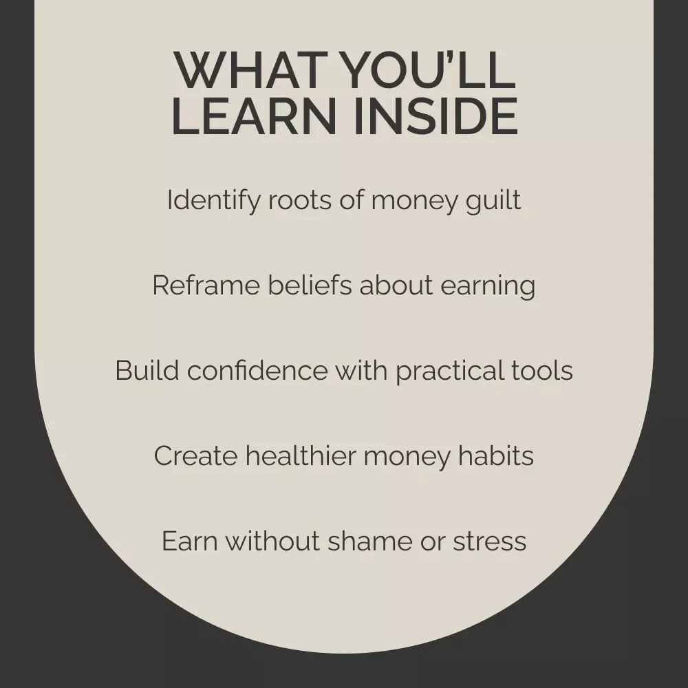Understanding and Overcoming Financial Shame – Digital Guide for Healing Money Mindset, Confidence & Feeling Guilt Making Money