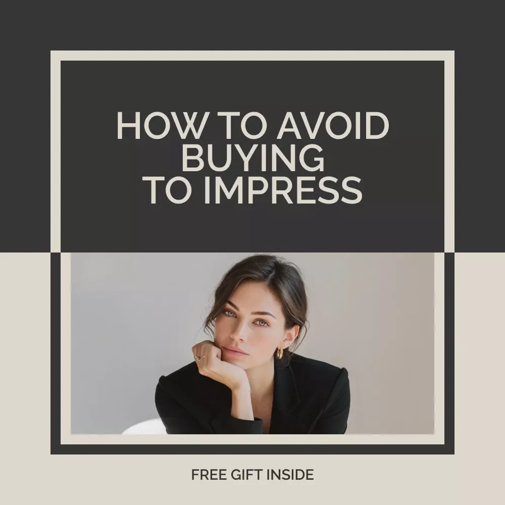 How to Avoid Buying to Impress: Mastering Mindful Spending – A Practical Guide on how to avoid buying to impress, Break Free from Status Spending & Build Lasting Financial Confidence
