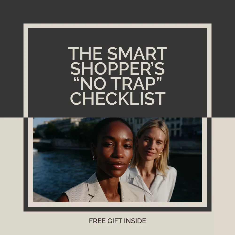 The Smart Shopper’s “No Trap” Checklist | How to Resist Sales and Marketing Traps | Smart Spending Digital Download