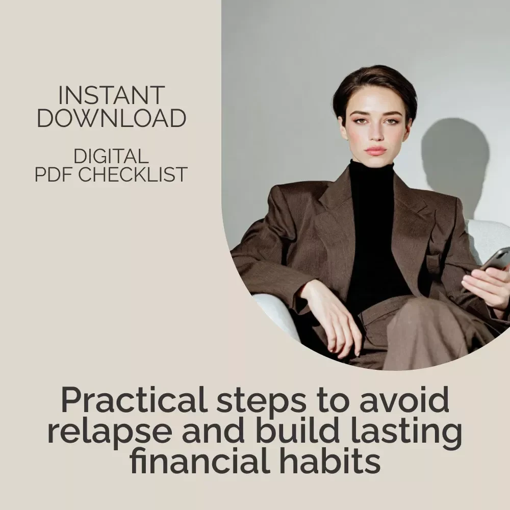 Post–No-Spend Survival Kit: How to Avoid Relapse After No-Spend Challenge Ends Checklist