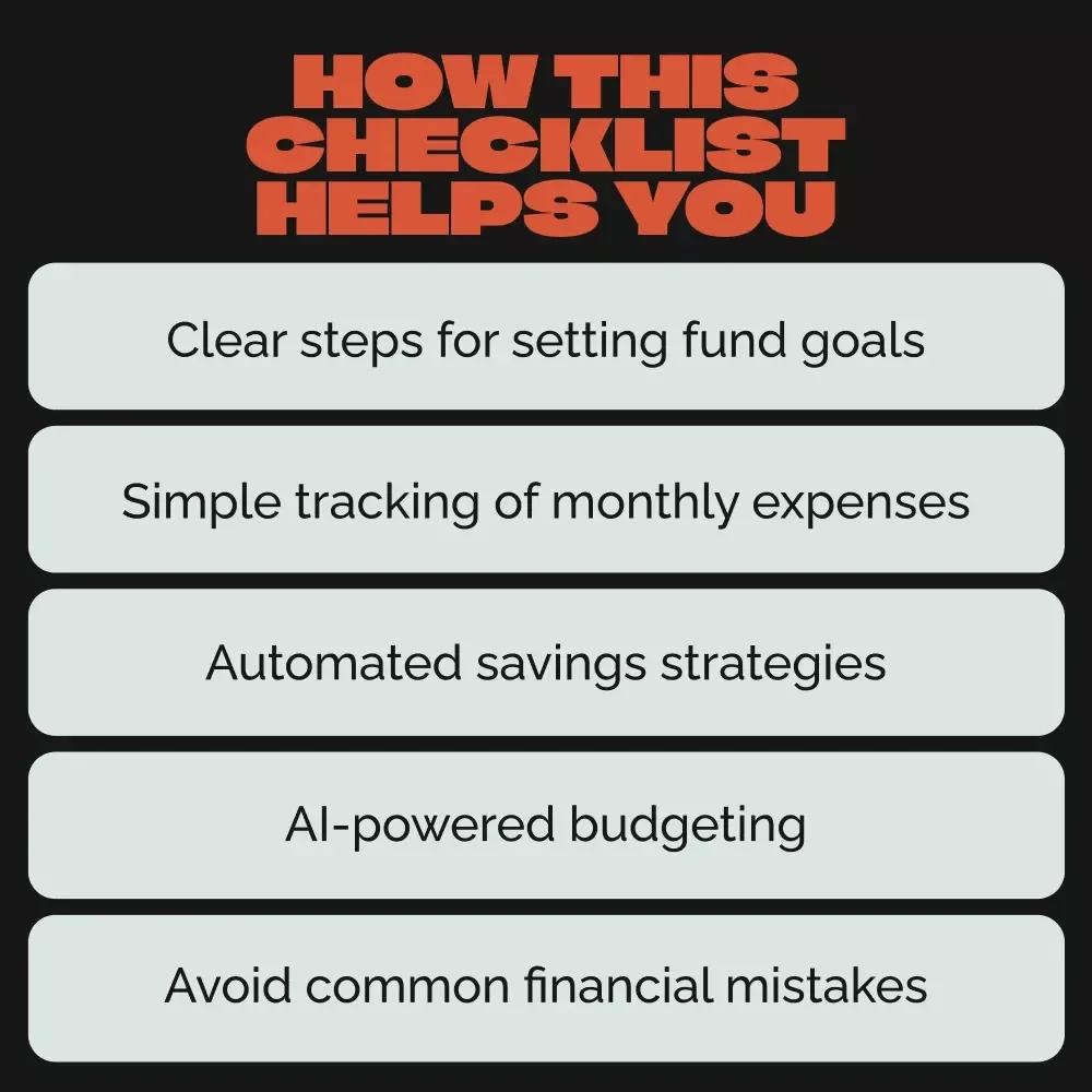 Emergency Fund Power-Up Checklist – Simple Guide to Financial Security | Digital Download