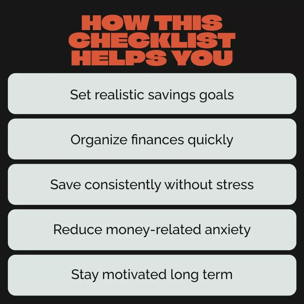 Emergency Fund Checklist | Simple Step-by-Step Emergency Fund Checklist for Financial Security & Peace of Mind