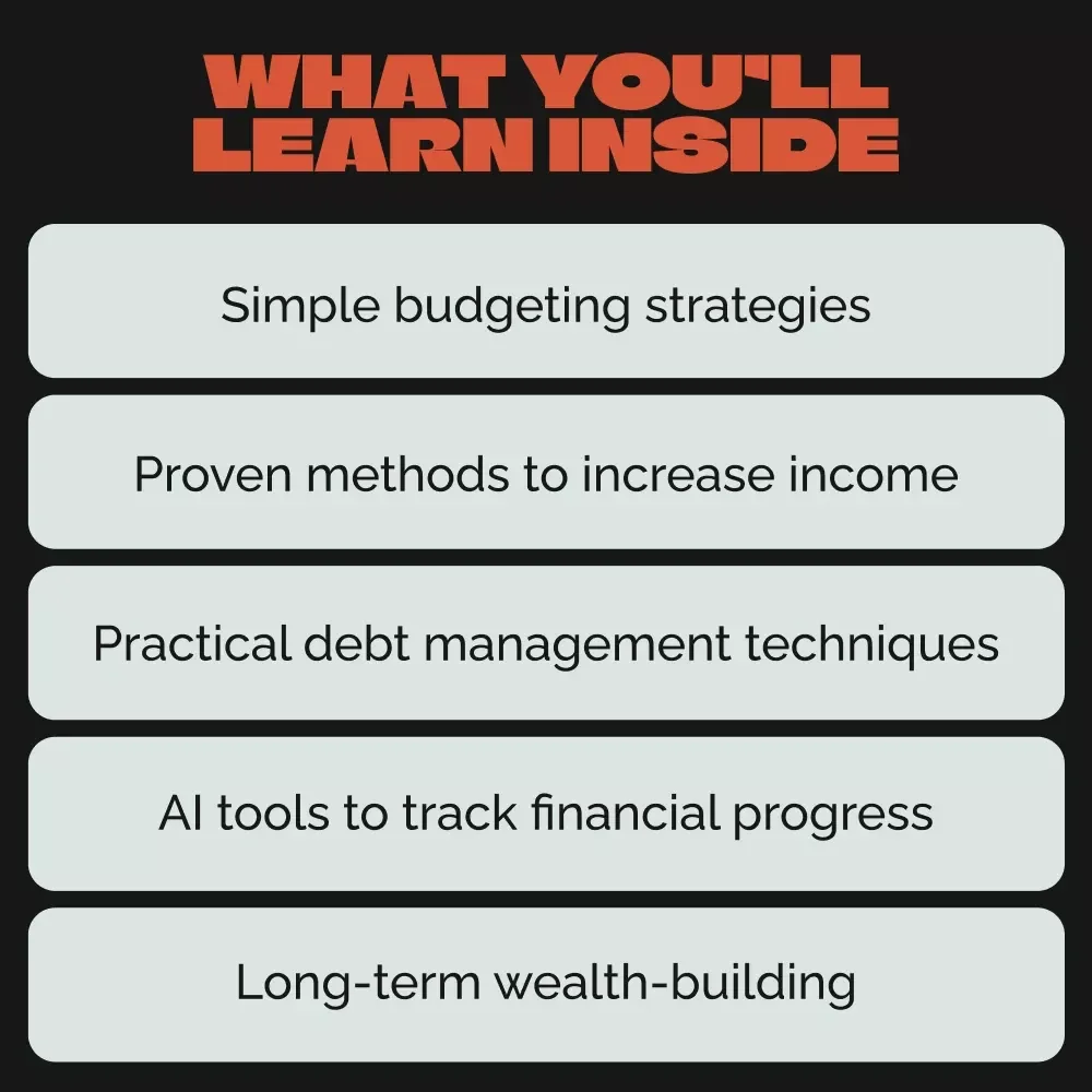 Monetary Success Blueprint: Guide to Financial Growth - Digital Download for Financial Freedom, Wealth Building, Debt Management, and More